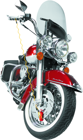 Bully Lock Disc Reminder 4in Lock - Yellow - 132202