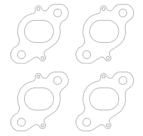 Cometic Nissan CA18 DET .030 inch DOHC Exhaust Gasket (4 pcs per Kit) - C4523
