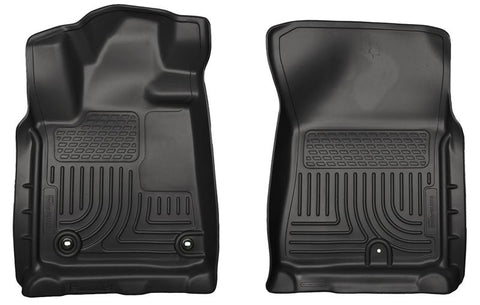 Husky Liners 2012 Toyota Tundra/Sequoia WeatherBeater Black Floor Liners - 18581