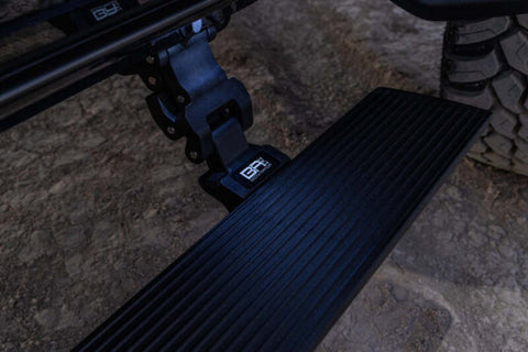 Body Armor 4x4 21-24 Ford Bronco 4DR E-Power Board Steps - Black - FB-4500