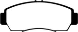 EBC 06-11 Acura CSX (Canada) 2.0 Yellowstuff Front Brake Pads - DP41669R
