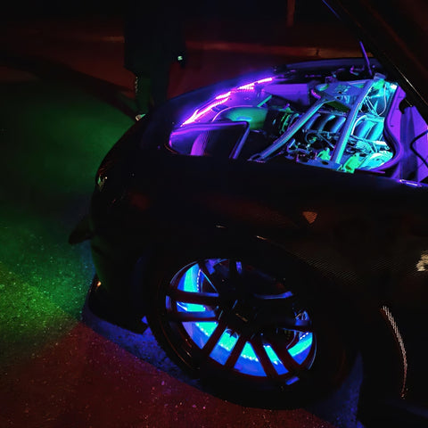 Oracle Engine Bay LED Kit 48in - Pink - 4217-009