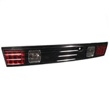 Spyder Nissan 240SX 95-96 LED Trunk Tail Lights Black ALT-YD-N240SX95-TR-LED-BK - 5006653