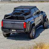Westin 05-21 Toyota Tacoma Overland Cargo Rack Base - Textured Black - 51-20015