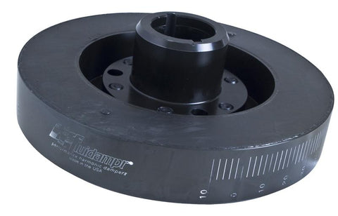 Fluidampr Chevy 396-427 CID V8 w/ (2) 1/4 key slot Steel Internally Balanced Damper - 800151