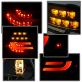 Spyder 04-06 BMW E46 2Dr (Coupe ONLY No Conv.) Lgtbar Styl LED Tail Lghts Blk ALT-YD-BE4604-LBLED-BK - 5076564