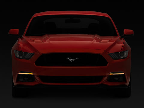 Raxiom 15-17 Ford Mustang Axial Series LED Sequential Turn Signals (Smoked) - 408222