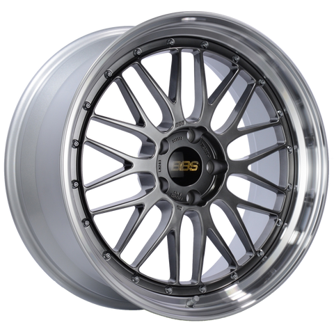 BBS LM 20x9 5x120 ET20 Diamond Black Center Diamond Cut Lip Wheel -82mm PFS/Clip Required - LM283DBPK