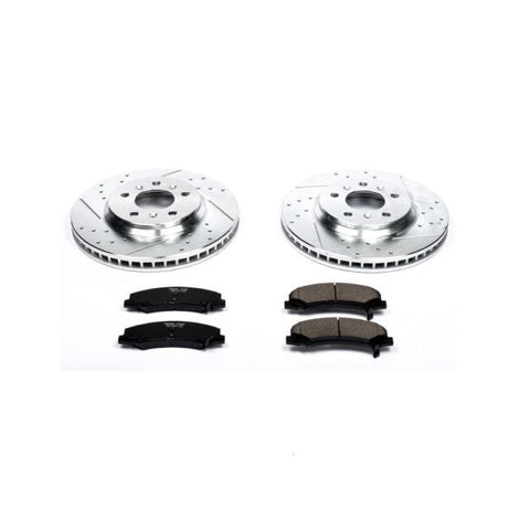 Power Stop 06-11 Buick Lucerne Front Z23 Evolution Sport Brake Kit - K1437