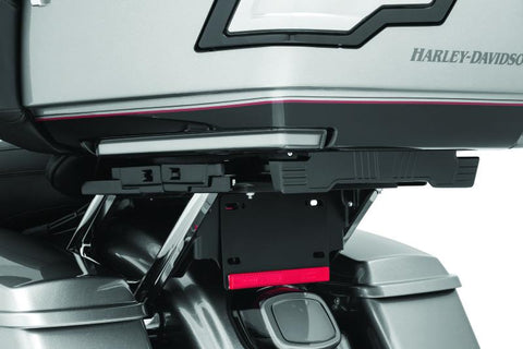 Kuryakyn Quick Adjust Tour-Pak Relocator 14-Up Touring Black - 8789