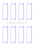 King Engine Bearings Mitsubishi 4B11T EVO X 2007+ (Size STD) Performance Rod Bearing Set - CR4586XP