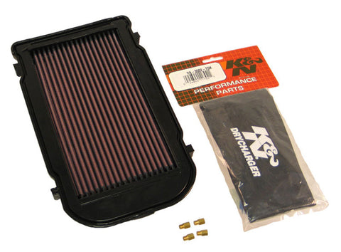 K&N Powerlid Airbox Cover Unique Panel Air Filter 87-06 Yamaha YFZ350 Banshee 350 - YA-3502-T