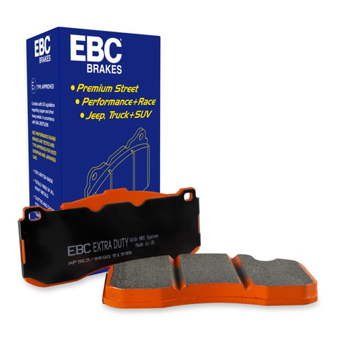 EBC 11+ Porsche Cayenne 3.0 Supercharged Hybrid Extra Duty Rear Brake Pads - ED92098