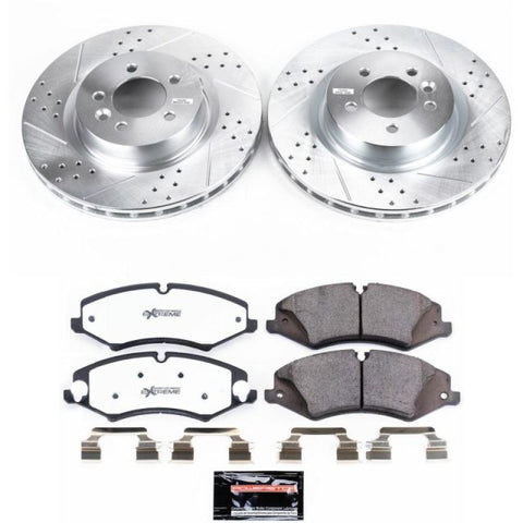 Power Stop 11-16 Land Rover LR4 Front Z36 Truck & Tow Brake Kit - K7683-36