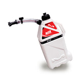 Matrix Concepts M4 0.4 Gallon Utility Can White-Red - M4-202
