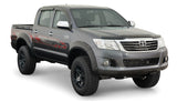 Bushwacker 11-13 Toyota Hilux Pocket Style Flares 4pc 59.8in Bed - Black - 31929-02