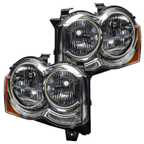 Oracle 08-10 Jeep Grand Cherokee SMD HL (Non-HID) - ColorSHIFT w/ Simple Controller - 7068-504