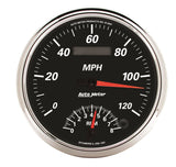 Autometer Designer Black II 5in 120 MPH & 8k RPM In-Dash Tach/Speedo - 1291
