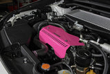 PERRIN 2022+ Subaru WRX Pulley Cover - Hyper Pink - PSP-ENG-153HP