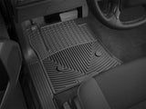 WeatherTech 14+ Chevrolet Silverado Front Rubber Mats - Black - W308