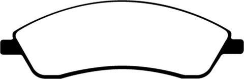 EBC 06-07 Cadillac CTS 2.8 (Sports Suspension) Greenstuff Front Brake Pads - DP21692