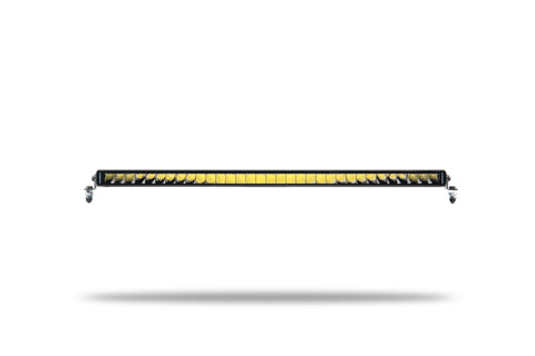 Go Rhino Xplor Blackout Series Sgl Row LED Light Bar (Side/Track Mount) 31.5in. - Blk - 751653201CSS
