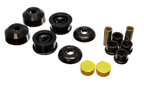 Energy Suspension 05-07 Scion tC / 03-06 Toyota Corolla/Matrix Black Front Control Arm Bushing Set - 8.3120G