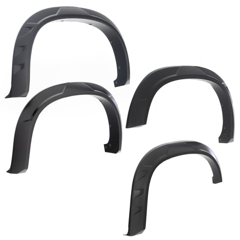 Bushwacker 18-19 Ford F-150 DRT Style Flares 4pc - Black - 20958-02