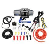 Superwinch 4500 LBS 12V DC 1/4in x 40ft Synthetic Rope Hawse Fairlead SP 45SR Winch - 1145250