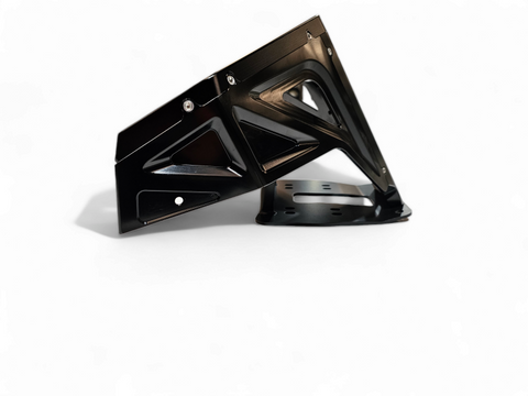 Elektric Offroad 2022-2025 Polaris Rzr Pro R/ Pro S/Turbo R Billet Front Winch Bumper Anodized Black - FWB610030