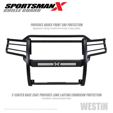 Westin 14-20 Toyota Tundra Sportsman X Grille Guard - Textured Black - 40-33705