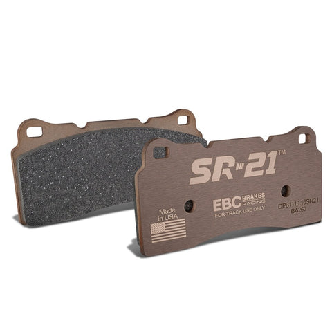 EBC Racing 99-03 Aston Martin DB7 5.9L SR-21 Sintered Race Front/Rear Brake Pads - DP81110.16SR21