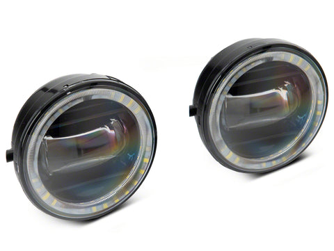 Raxiom 05-11 Toyota Tacoma 07-13 Toyota Tundra Axial Series LED Angel Eye Fog Lights - TT22208