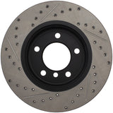 StopTech Power Slot 01-02 BMW Z3 / 03-09 Z4 / 3 Series Front Left Drilled & Slotted Rotor - 127.34048L