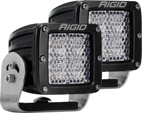 Rigid Industries Dually HD Black- 60 Deg. Lens - Set of 2 - 222513