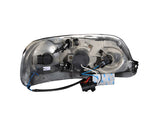 ANZO 1997-2003 Ford F-150 Projector Headlights w/ Halo Black (CCFL) - 111097
