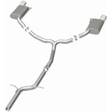 Magnaflow 2015 Audi Allroad 2.0L Touring Dual Spilt Rear Exit 2.5in 4in Tip SS C/B Perf Exhaust - 15369