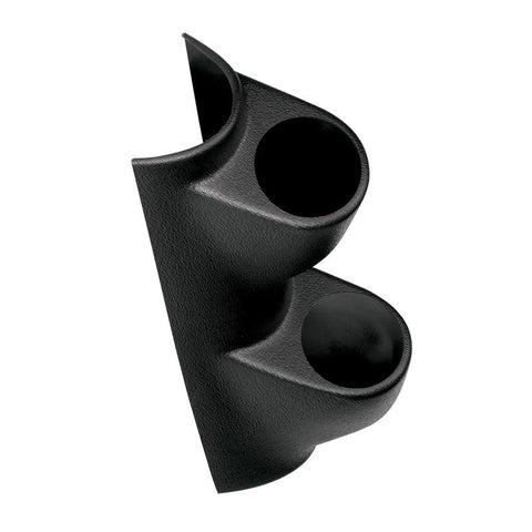 Autometer 87-97 Ford F Series (except 97 F150) 2-1/16 Dual Pod (Black) - 15300