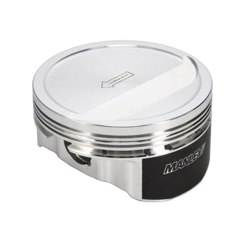 Manley Small Block Chevrolet LS Series 4.130in Bore/-11cc Dish Top Piston Set - 596605C-8