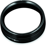 Kuryakyn 7inch Headlamp Trim Ring Gloss Black - 7276