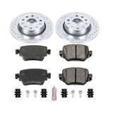 Power Stop 15-18 Volkswagen Golf Rear Z23 Evolution Sport Brake Kit - K7053