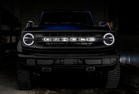 Oracle 2021 Ford Bronco DRL Upgrade w/ Halo Kit - ColorSHIFT w/ 2.0 Controller - 1468-333