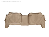 WeatherTech 04+ GMC Canyon Crew Cab Rear FloorLiner - Tan - 450092