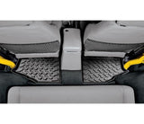 Bestop 97-06 Jeep Wrangler TJ Rear Floor Mats (Black) - 51510-01