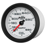 AutoMeter Gauge Oil Temp 2-5/8in. 140-280 Deg. F Mechanical Phantom II - 7841