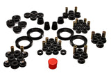Energy Suspension 92-96 Honda Prelude Black Hyper-Flex Master Bushing Set - 16.18106G