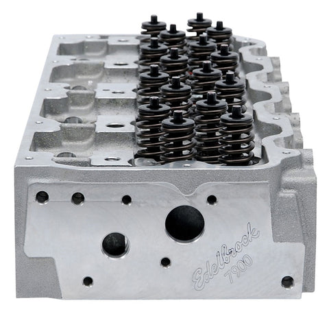 Edelbrock Cylinder Head 01-04 Chevy LB7 Duramax Diesel V8 6.6L Single Complete - 79029