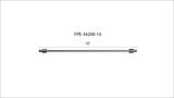 Fleece Performance 10in High Pressure Fuel Line (8mm x 3.5mm Line M14x1.5 Nuts) - FPE-34200-10