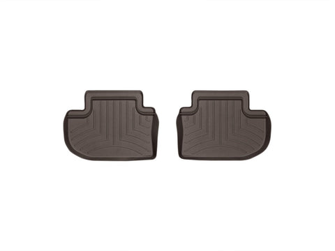 WeatherTech 2012-2015 BMW 6-Series Rear FloorLiner - Cocoa - 473723