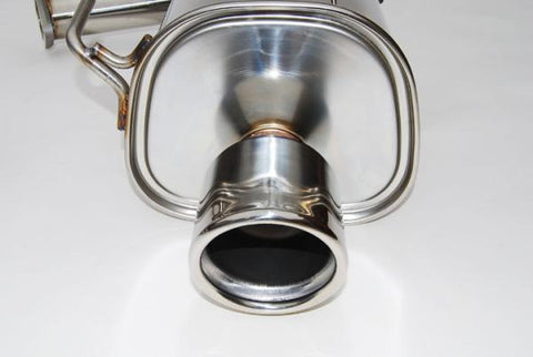 Invidia 08-09 WRX Sedan Q300 Dual Stainless Steel Tip Cat-back Exhaust - HS08SW4GT3